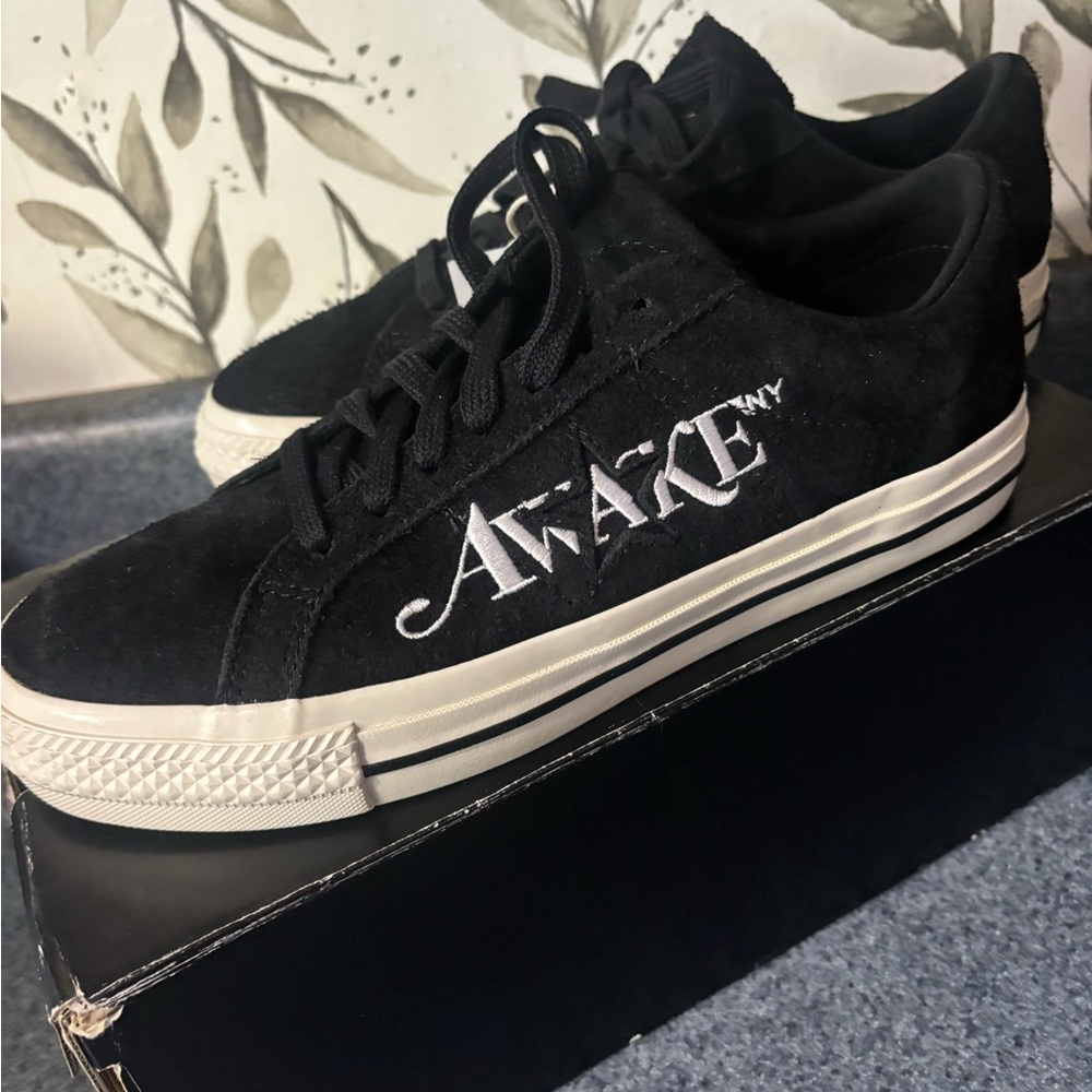 Awake NY Black converse women’s 9.5/ men’s 8